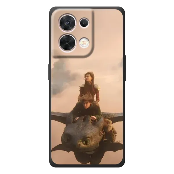Чехол с принтом «Фильм дракон» для OPPO Reno 8 5G Чехол с принтом «Фильм дракон» для OPPO Reno 8 5G