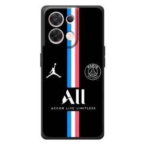 Чехлы PSG для OPPO Reno 8 5G (AlphaPrint) (футболка ПСЖ)