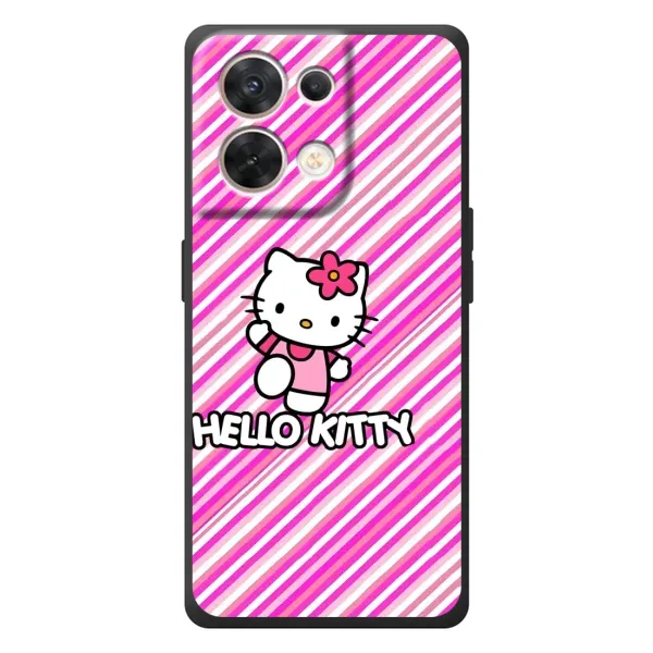 Чехол с принтом «Hello Kytty» для OPPO Reno 8 5G