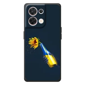 Чохол для Патріота України OPPO Reno 8 5G - (AlphaPrint) (Коктель молотова)