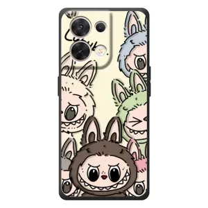 Чохол з Лабубу на OPPO Reno 8 5G (Золота мавпа Bored Ape)