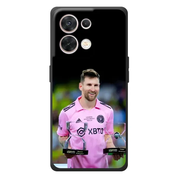 Чехол с принтом «Кубки Месси» для OPPO Reno 8 5G