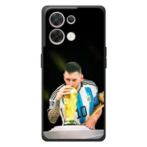 Чохли для OPPO Reno 8 5G (Leo чемпіон) (AlphaPrint) (Кубок Мессі)