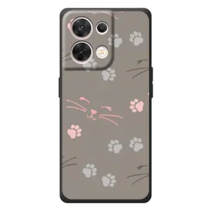 Чохол з малюнком кіт на OPPO Reno 8 5G (Лапи і вуса)