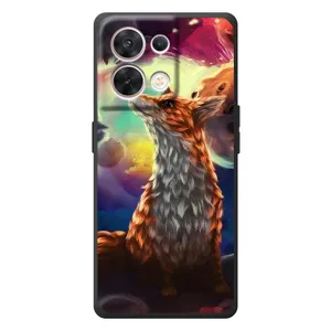 Чохли з картинкою Лисичка для OPPO Reno 8 5G (VPrint) (Лисичка в космосі)