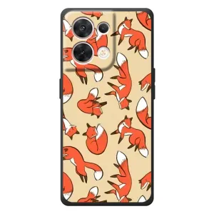 Чохли з картинкою Лисичка для OPPO Reno 8 5G (VPrint) (Лисички)