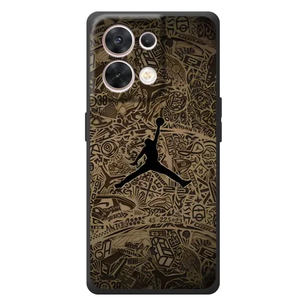 Чохол з принтом «Logo Jordan» для OPPO Reno 8 5G Чохол з принтом «Logo Jordan» для OPPO Reno 8 5G