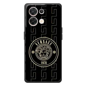 Чехлы VERSACE для ОППО Рено 8 5G (PREMIUMPrint) (Лого Версаче)