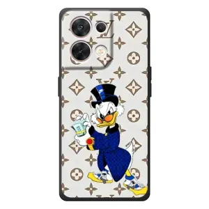 Чехлы для OPPO Reno 8 5G - Скрудж МакДак Louis Vuitton (PREMIUMPrint) (Макдак на стиле)
