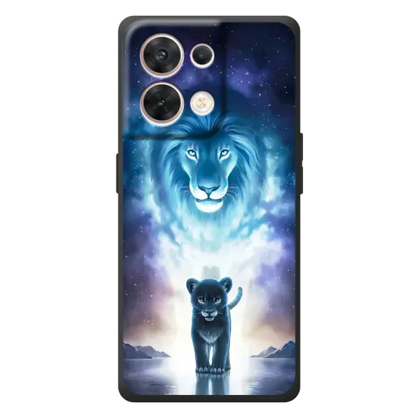 Чохол з принтом «Маленький лев» для OPPO Reno 8 5G Чохол з принтом «Маленький лев» для OPPO Reno 8 5G