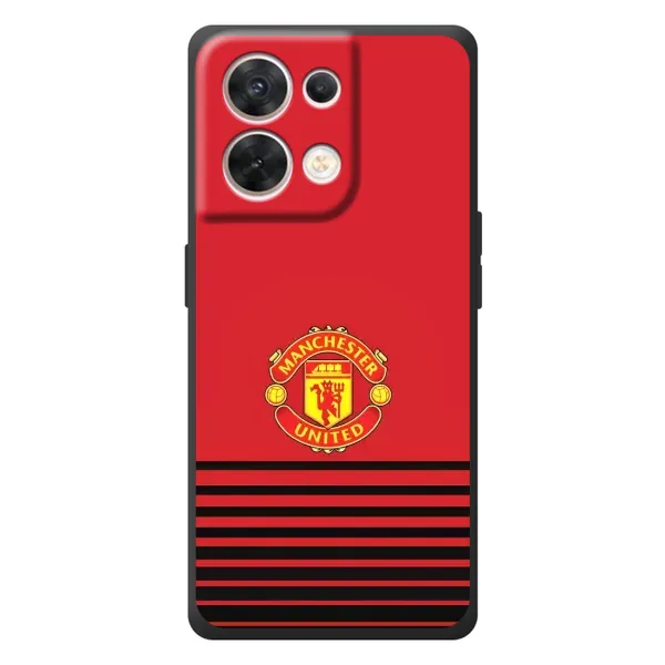 Чехол с принтом «manchester united» для OPPO Reno 8 5G