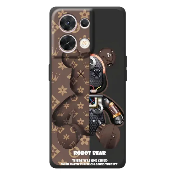 Чохол з принтом «Ведмідь Луі Вітон» для OPPO Reno 8 5G Чохол з принтом «Ведмідь Луі Вітон» для OPPO Reno 8 5G