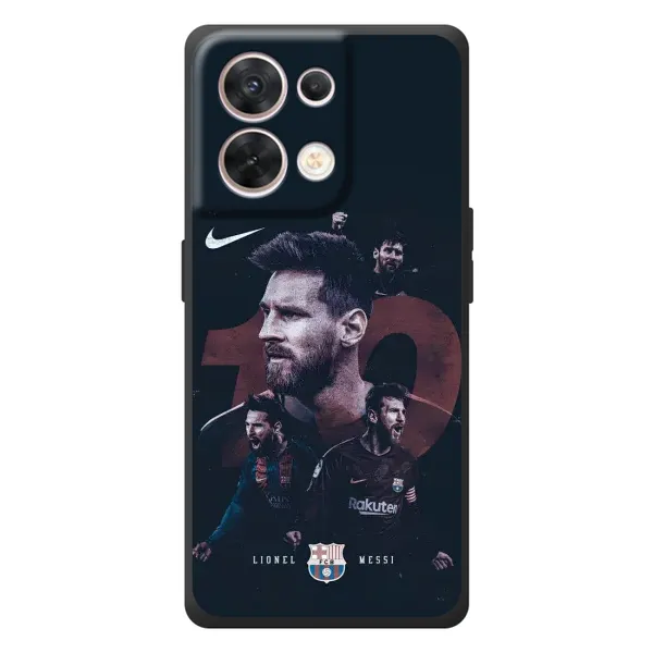 Чохол з принтом «Мессі 10» для OPPO Reno 8 5G
