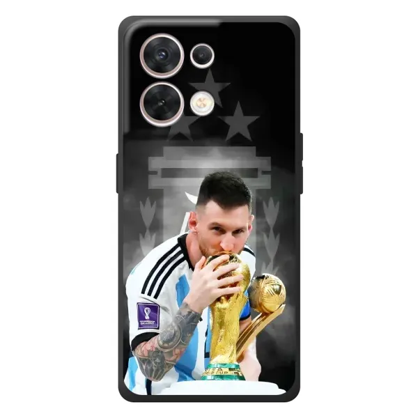 Чехол с принтом «Месси Чемпион» для OPPO Reno 8 5G Чехол с принтом «Месси Чемпион» для OPPO Reno 8 5G