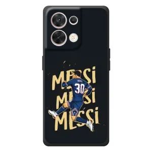 Чохли для OPPO Reno 8 5G (Leo чемпіон) (AlphaPrint) (Messi ПСЖ)