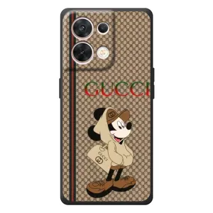 Чохли  GUCCI для ОППО Рено 8 5G (AlphaPrint) (Mickey GUCCI)