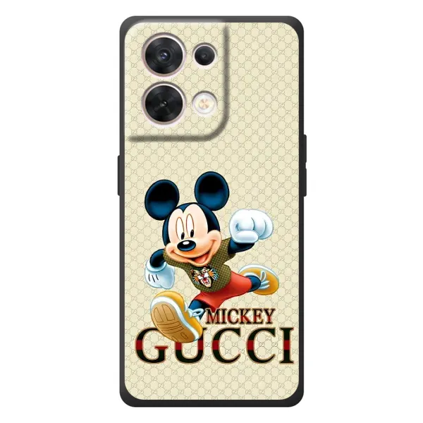 Чехол с принтом «Mikki Gucci» для OPPO Reno 8 5G