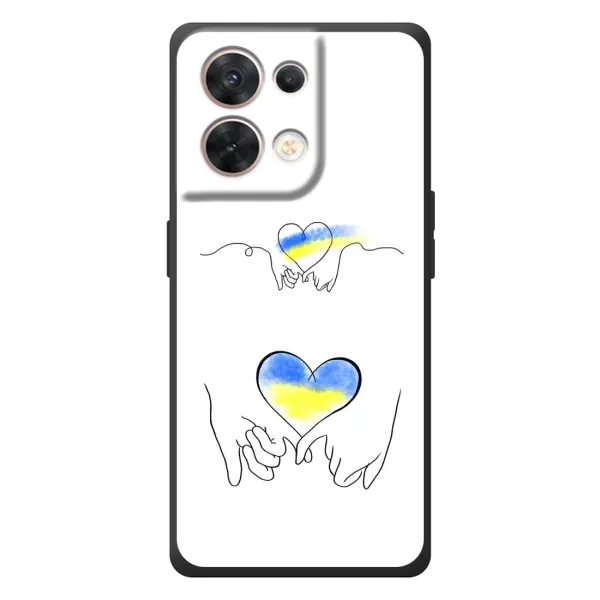 Чехол с принтом «Мир Украине» для OPPO Reno 8 5G Чехол с принтом «Мир Украине» для OPPO Reno 8 5G