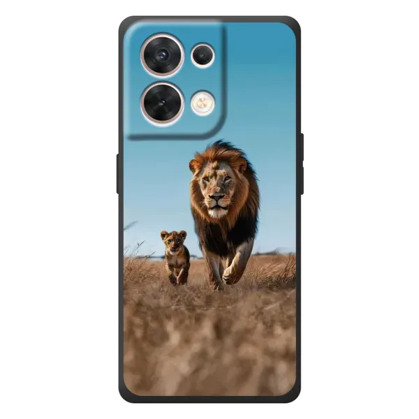 Чохол з принтом «Мусафа та Сімба» для OPPO Reno 8 5G