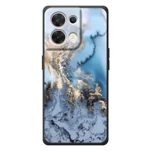 Мраморний чехол на OPPO Reno 8 5G (VPrint) (Ніжний мрамор)