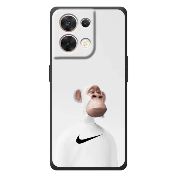 Чехол с принтом «обезьяна NFT Nike» для OPPO Reno 8 5G