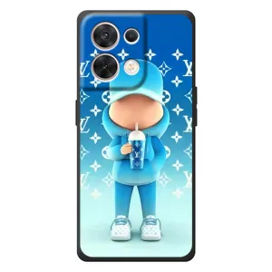 Круті Чохли Луі Віттон для OPPO Reno 8 5G (AlphaPrint) (Хлопець LV)