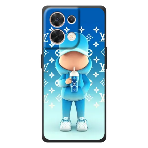 Чохол з принтом «Хлопець LV» для OPPO Reno 8 5G Чохол з принтом «Хлопець LV» для OPPO Reno 8 5G