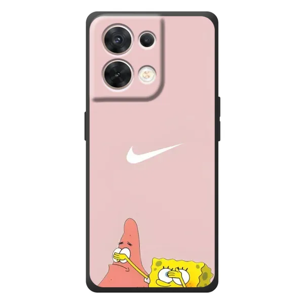 Чохол з принтом «Патрік і Губка» для OPPO Reno 8 5G