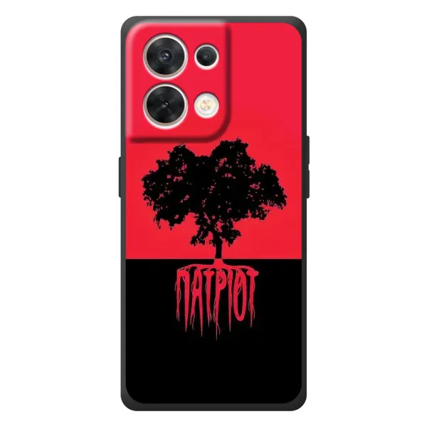 Чехол с принтом «Патриот» для OPPO Reno 8 5G
