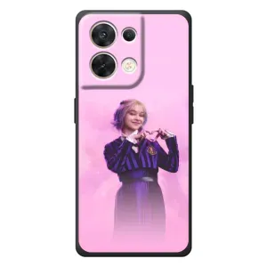 Чохол з дизайном Венздей 2 на OPPO Reno 8 5G (Яскрава Енід Венздей)