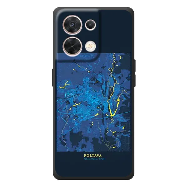 Чохол з принтом «Полтава» для OPPO Reno 8 5G