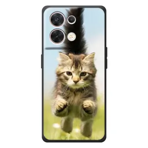 Чохли з Котиками для OPPO Reno 8 5G (VPrint) (Прижок кота)