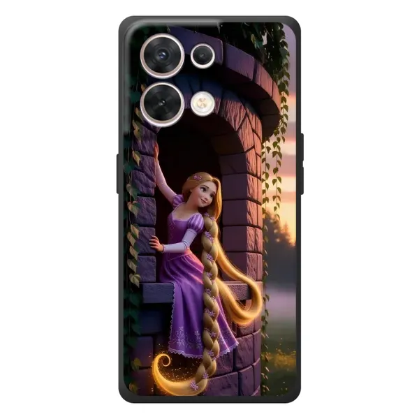 Чехол с принтом «Рапунцель на башне» для OPPO Reno 8 5G Чехол с принтом «Рапунцель на башне» для OPPO Reno 8 5G