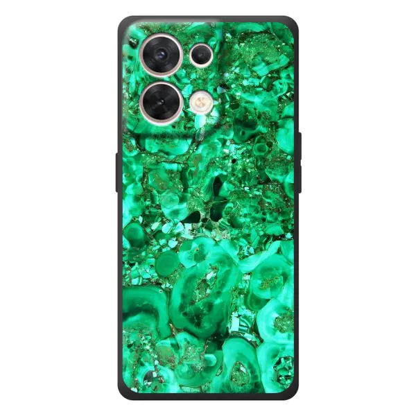 Чехол с принтом «Салатный Мрамор» для OPPO Reno 8 5G Чехол с принтом «Салатный Мрамор» для OPPO Reno 8 5G