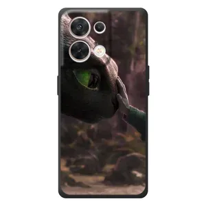 Чохол як приборкати дракона на OPPO Reno 8 5G (Сцена з драконом)