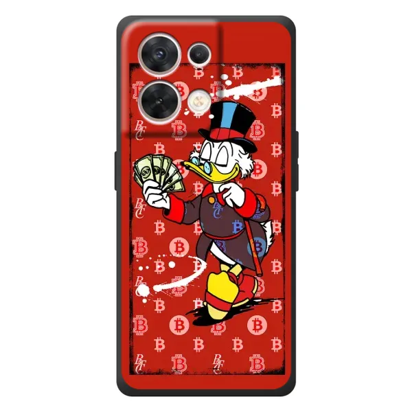 Чехол с принтом «Scrooge MagDag» для OPPO Reno 8 5G