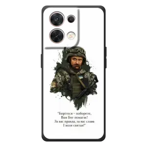Чохли для OPPO Reno 8 5G с принтом Тараса Шевченко (AlphaPrint)