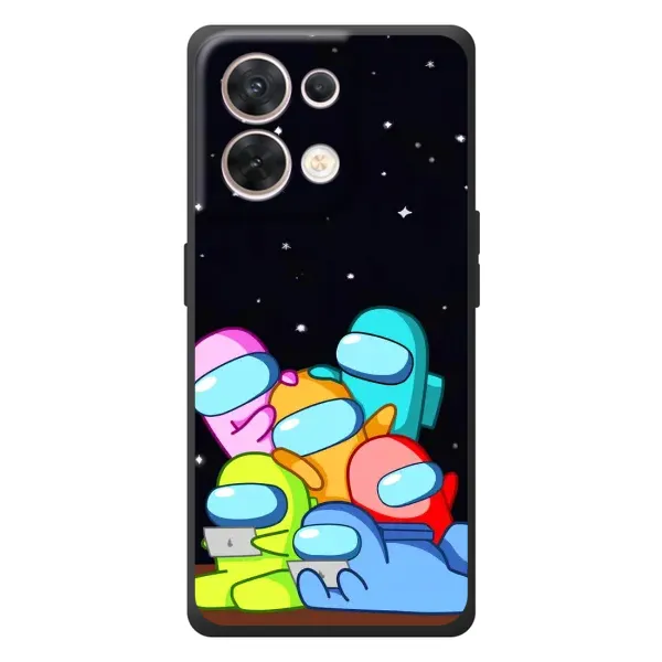 Чехол с принтом «Скины в космосе» для OPPO Reno 8 5G Чехол с принтом «Скины в космосе» для OPPO Reno 8 5G