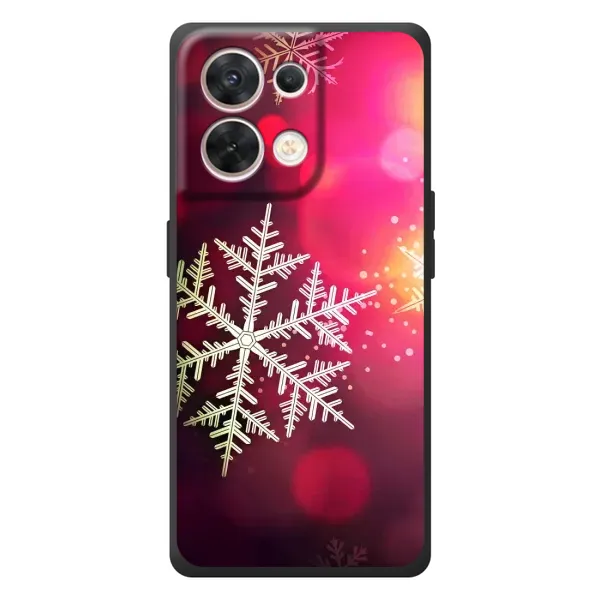 Чехол с принтом «Снежинка» для OPPO Reno 8 5G Чехол с принтом «Снежинка» для OPPO Reno 8 5G