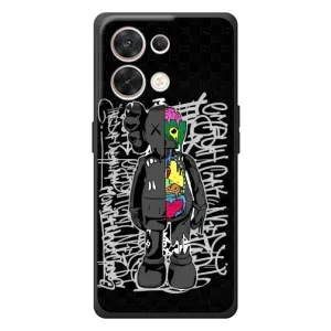 Чехлы для OPPO Reno 8 5G - Bearbrick Louis Vuitton (PREMIUMPrint) (Стиль Bearbrick)