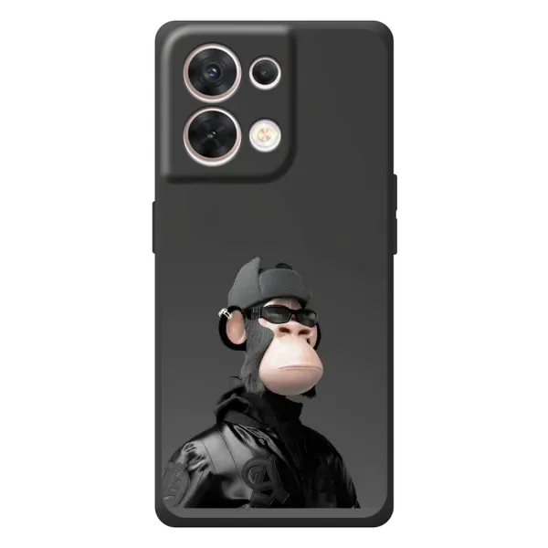 Чехол с принтом «стильная обезьяна NFT» для OPPO Reno 8 5G