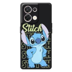 Чохол з принтом Стіч на OPPO Reno 8 5G (Stitch 626)