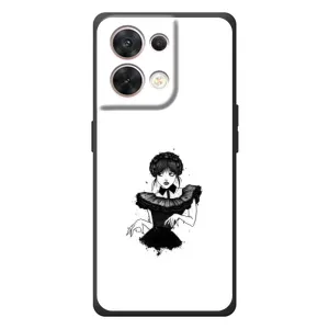 Чохли Венсдей на OPPO Reno 8 5G Уенсдей (AlphaPrint) (танець Венздей)