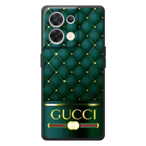 Чохли  GUCCI для ОППО Рено 8 5G (AlphaPrint) (Текстура Гуччі)