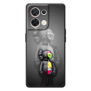 Чехлы для OPPO Reno 8 5G - Bearbrick Louis Vuitton (PREMIUMPrint) (Тело Bearbrick)