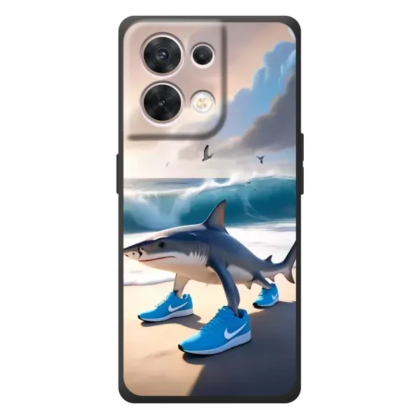 Чехол с принтом «Тралалело тралала» для OPPO Reno 8 5G