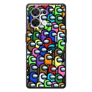 Чехол Амонг Ас для OPPO Reno 8 5G (AlphaPrint) (Убит)