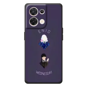 Чохли Венсдей на OPPO Reno 8 5G Уенсдей (AlphaPrint) (Венздей і подруга)