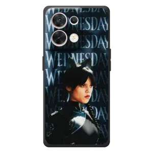Чохли Венсдей на OPPO Reno 8 5G Уенсдей (AlphaPrint) (Венздей кішка)