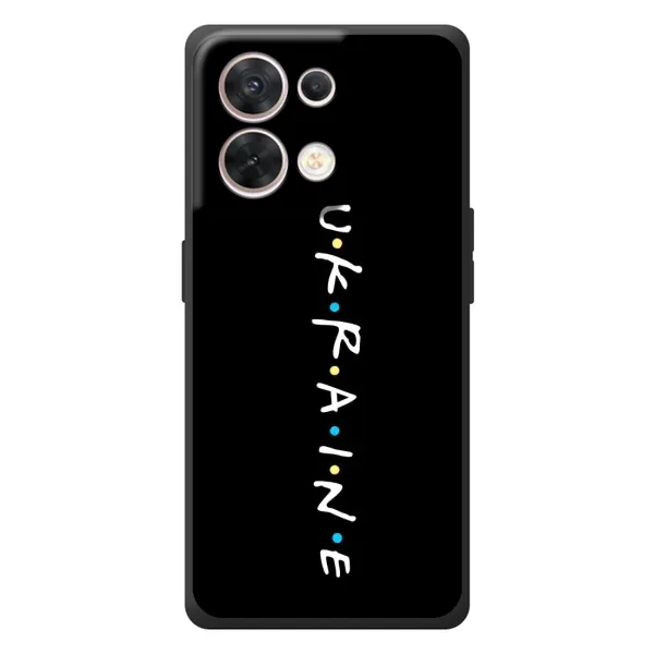 Чехол с принтом «UKRAINE» для OPPO Reno 8 5G